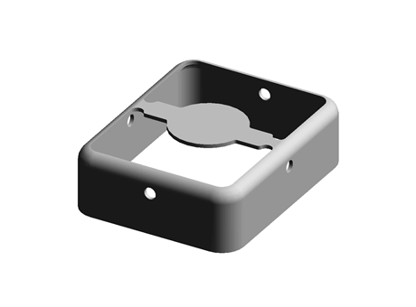16.8x13.5x5mm Drawn-Seamless Frame
