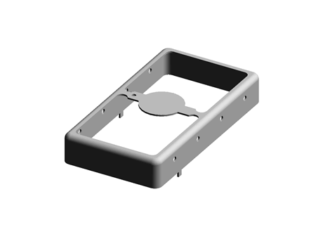 35.5x19x5.5mm Drawn-Seamless Frame