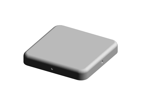 26.3x26.3x4mm Drawn-Seamless Cover