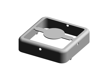 25.7x25.7x6.5mm Drawn-Seamless Frame
