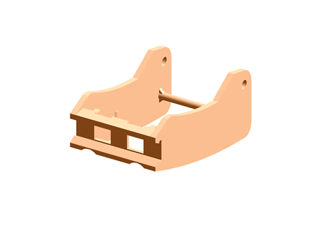 Retaining bracket for RIF 2 Relay base