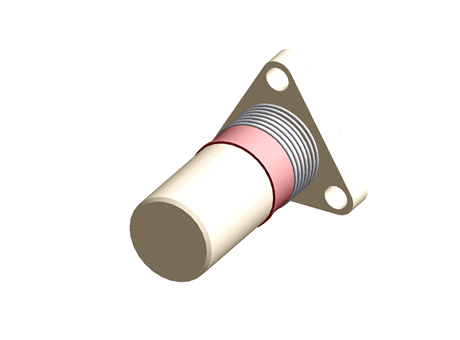 Zero Backlash Lead Screw Nut 6.35x2.54