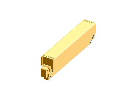 160 way DIN female r/a pin connector