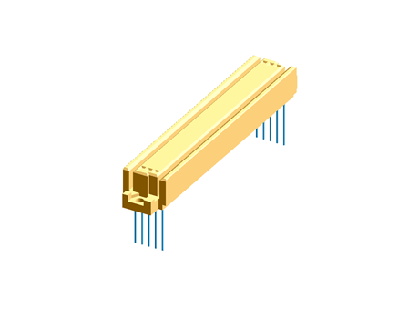 160w DIN41612 strt socket,17mm,class 1