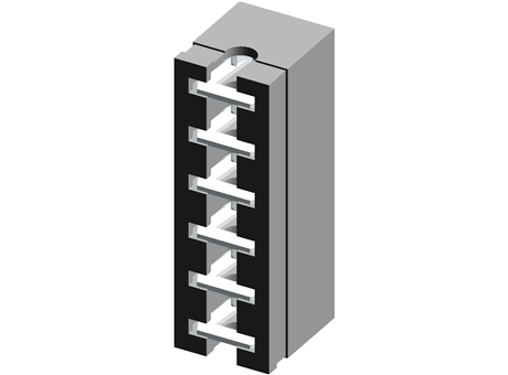 2.45mm 6x2 Multi-Jumper with Test Point