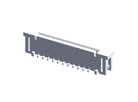 RS Group - Free CAD models - Molex 52559 Series 0.5mm Pitch 22 Way SMT ...