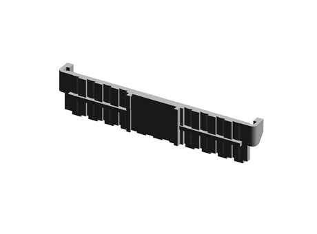 MINIFIT TPA 2.0, RECPT TPA, V-0, 11CKT