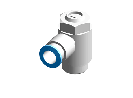 Exhaust Flow Regulator, G1/8 x 12mm