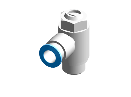 Exhaust Flow Regulator, G1/4 x 8mm