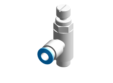 Exhaust Flow Regulator, G1/8 x 6mm