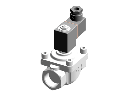 2/2 Way Solenoid Valve, NC, Female G1