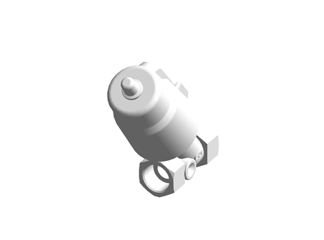 G3/4 Angle Seat Valve 2/2 way, 16 bar