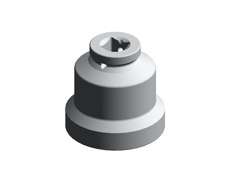 Axial Lock Nut Socket TMFS16