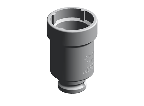 Axial Lock Nut Socket TMFS6