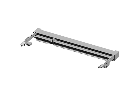 TE Connectivity 200 路 0.6mm 节距 SMT安装安装 直角 DIMM 插座, 1.8 V