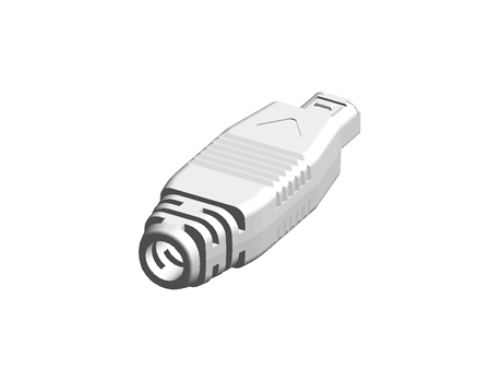 Hirose MQ172 Series Miniature Power Connector Cable Mount Plug, 3P, Solder Termination, 3A, 30 V dc, 40 V ac