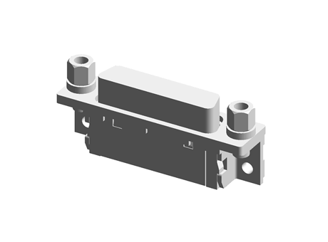 Hirose DX Series, Male 36 Pin Right Angle Through Hole SCSI Connector 1.27mm Pitch, Plug In, Screw