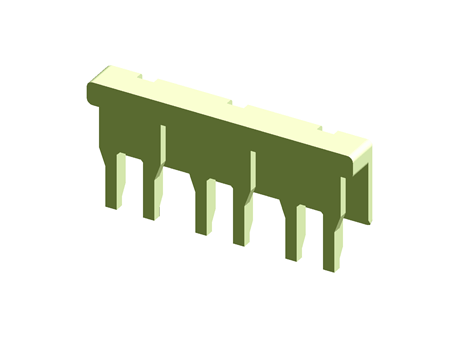 Hirose 3 Way Retainer for use with Standard Lock Type I DF22 Series Connector
