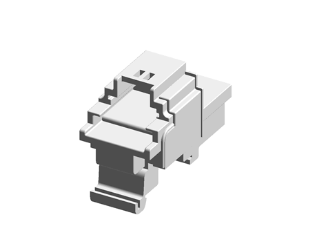 Hirose EF1 Series inline connector Cable Mount Socket, 1P, Crimp Termination, 160A, 1 kV ac/dc