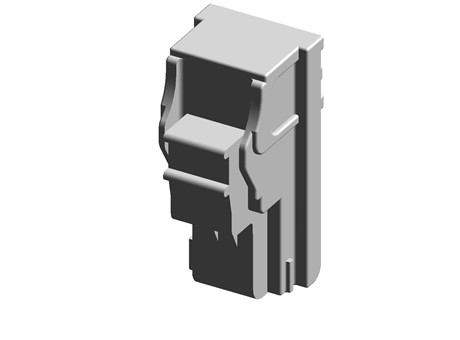 Hirose EF1 Series inline connector Cable Mount Plug, 1P, Crimp Termination, 160A, 1 kV ac/dc