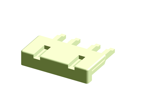 Hirose 2 Way Retainer for use with Ergonomic Lock Long Type IV DF22 Series Connector, Standard Lock Long Type III