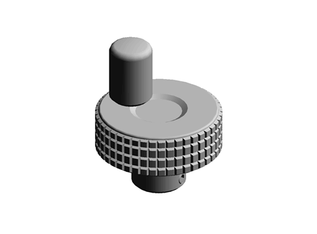Elesa Black Technopolymer Hand Wheel, 40mm diameter