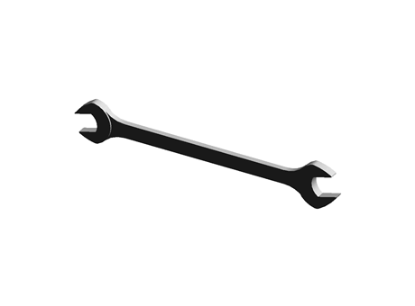 CLE A FOURCHE 10 X 11 MM