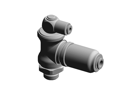 Blocker/Flow Regulator 6mm X 1/4" BSP