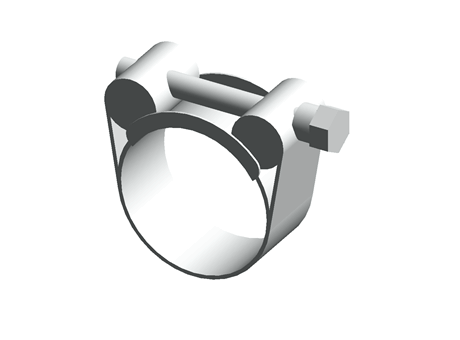 Jubilee Superclamp 304 S/Steel 36-39mm