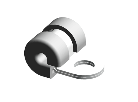 P Clip 304 StainlessSteel 6mm