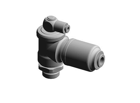 Blocker/Flow Regulator 8mm X 3/8" BSPP