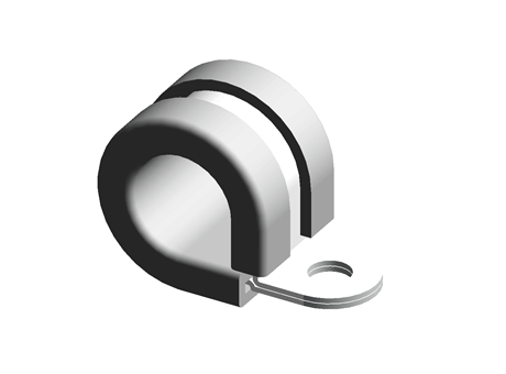 P Clip Mild Steel 16mm