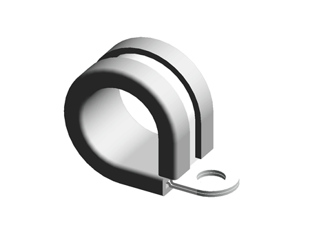 P Clip 304 StainlessSteel 22mm