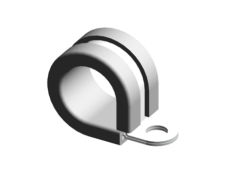 P Clip 304 StainlessSteel 21mm