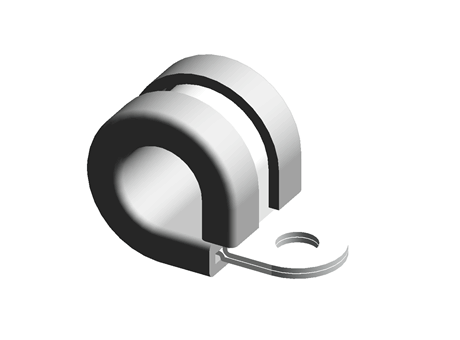 P Clip Mild Steel 14mm