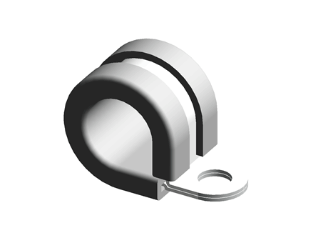 P Clip 304 StainlessSteel 17mm