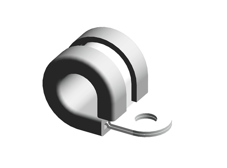 P Clip Mild Steel 13mm