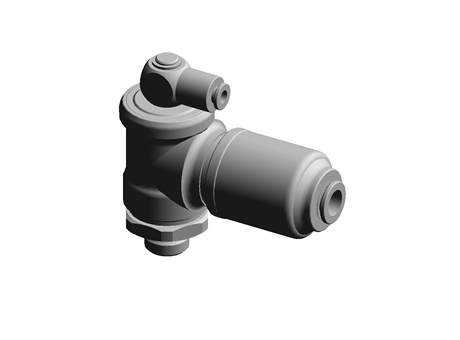 Blocker/Flow Regulator 8mm X 1/4" BSP