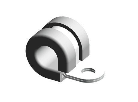 P Clip Mild Steel 12mm