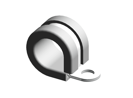 P Clip 304 StainlessSteel 19mm