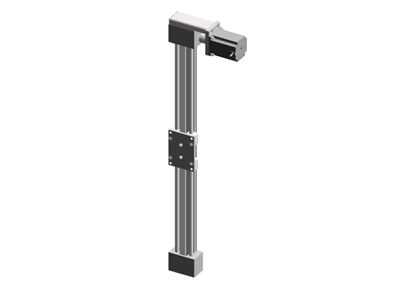 Actuator w/Motor, 500mm, Belt Drive