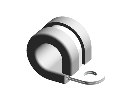 P Clip Mild Steel 15mm