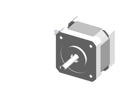 RS Pro Hybrid Stepper Motor 42mmx33mm 1.
