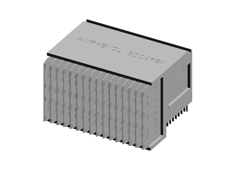 Amphenol Socapex, RVPX - VITA 46 1.8mm Pitch VITA 46 Centre VITA 46 Backplane Connector, Male, Right Angle, 16 Column,