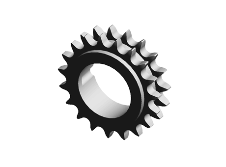 Roller chain sprockets