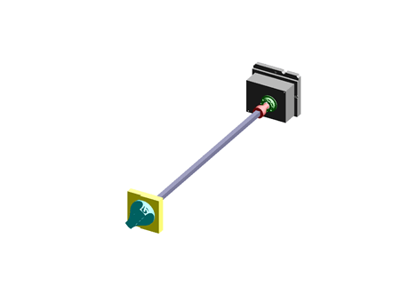 Schneider Electric Black Locking Handle