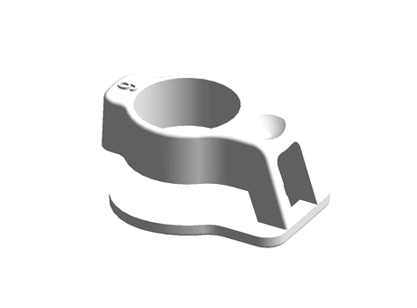 SECURITY CLIP LF D6 BLACK