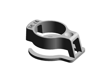 SECURITY CLIP LF D10 RED