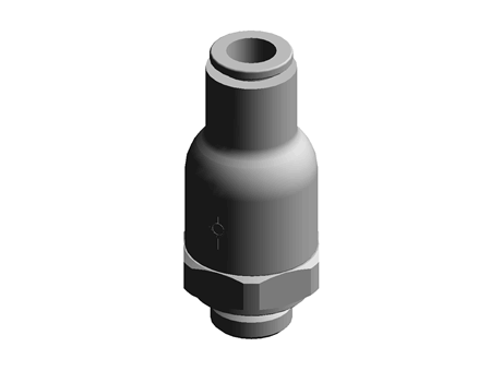 NON-RETURN VALVE D6 MALE 1/8"B