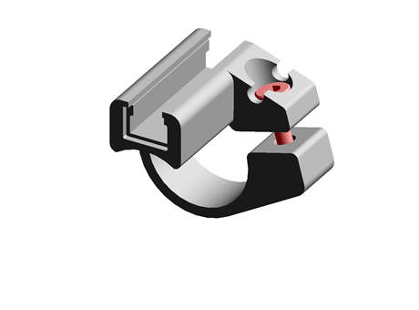 Clean-line cylinder clamp E11958